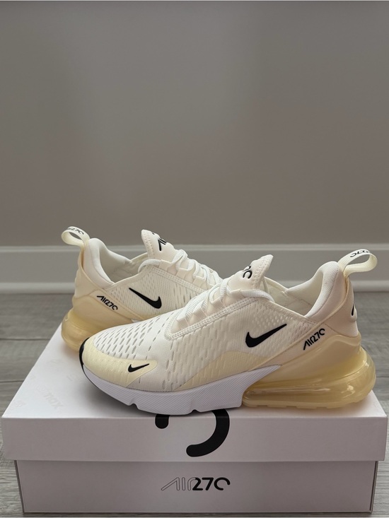 Nike Shoes - Nike Women’s Air Max 270 “Sail/Black-Coconut Milk” AH6789 124